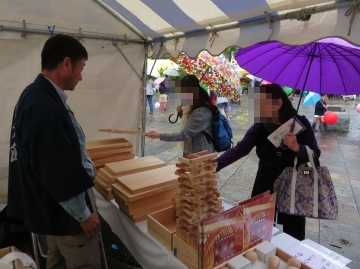 岩槻やまぶきまつり　出展しました