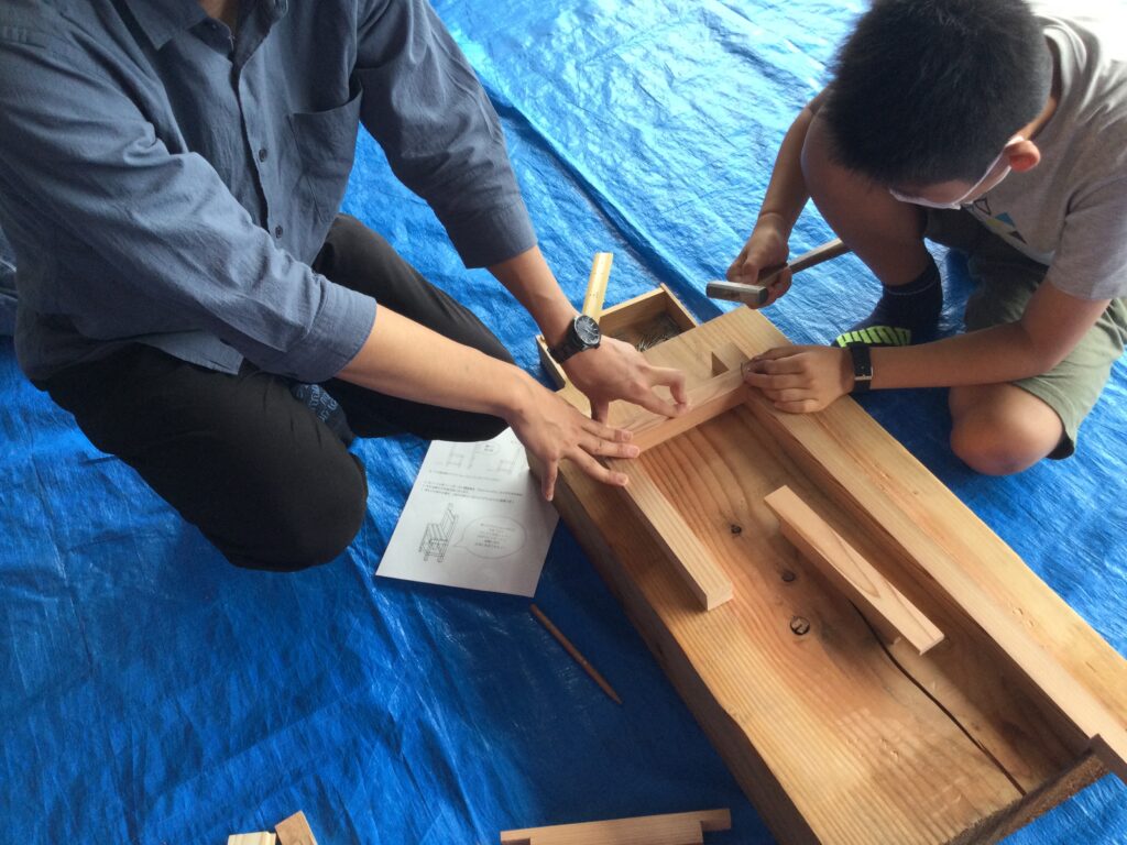 「埼玉県産材を使った親子木工教室」について